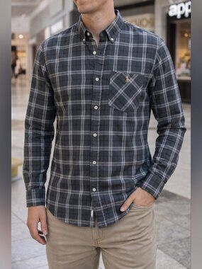 RALPH LAUREN CUSTOM FIT BUTTON SHIRT (XXL)